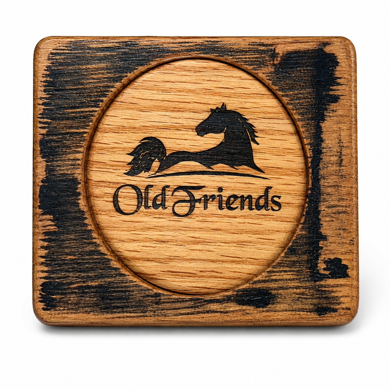 Old Friends Barrel Coasters