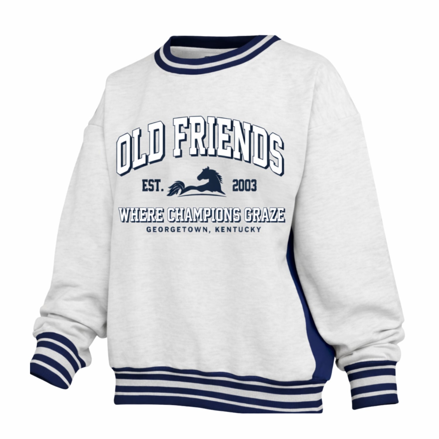 Arched Old Friends Crewneck