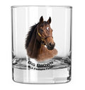 "Big Brown" Rocks Glass